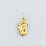 Dije Rostro Jesús 0.6gr / 1.9cm / Oro Amarillo 18K ©