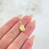 Dije Rostro Jesús 0.55gr / 2cm / Oro Amarillo 18K *