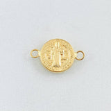 Herraje San Benito 0.55gr / 1.6cm / Oro Amarillo 18K