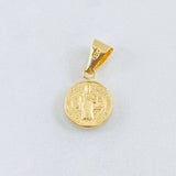 Dije San Benito 0.6gr / 2cm / Oro Amarillo 18K