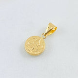 Dije San Benito 0.6gr / 2cm / Oro Amarillo 18K