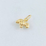 Dije Tortuga 0.25gr / 1cm / Oro Amarillo 18K