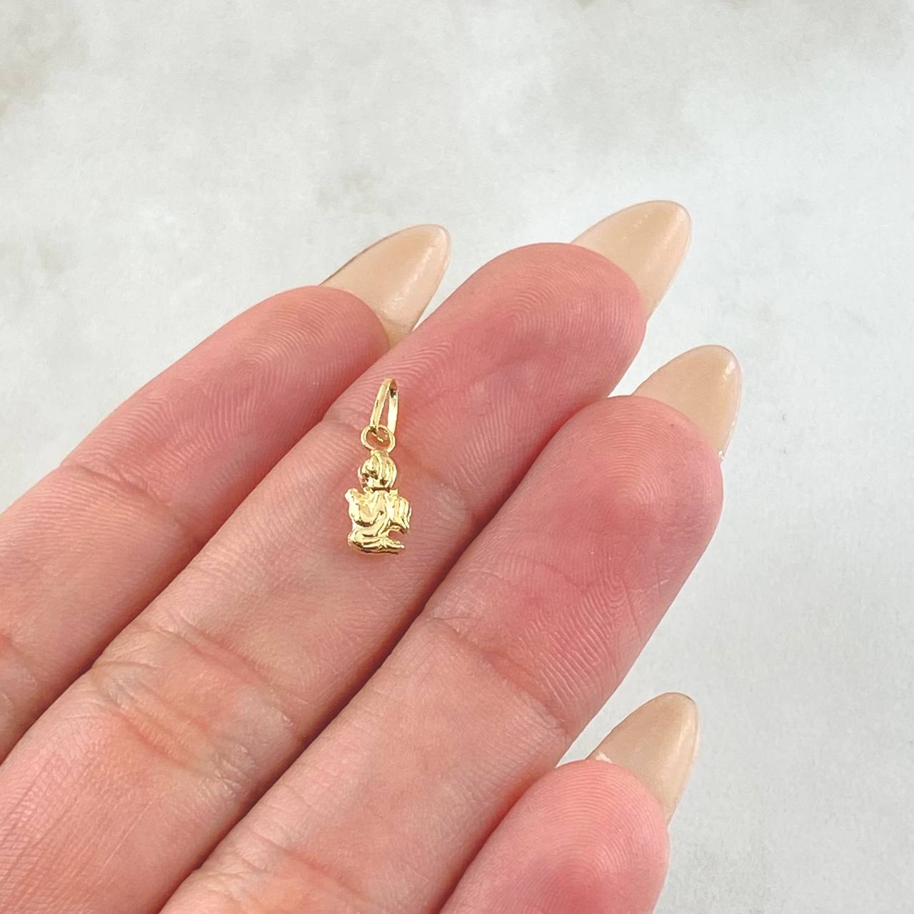Dije Angel 0.2gr / 1.4cm / Oro Amarillo 18K *
