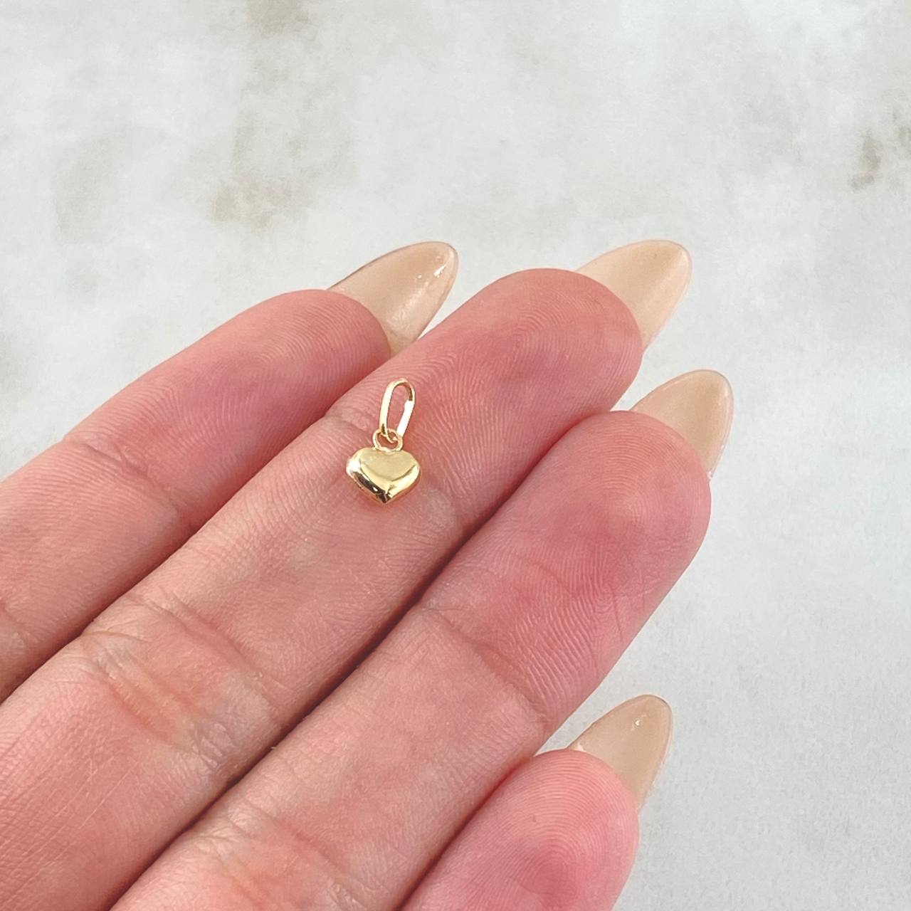 Dije Corazón 0.2gr / 1cm / Oro Amarillo 18K *