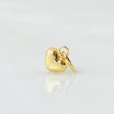 Dije Corazón 0.35gr / 1.3cm / Oro Amarillo 18K