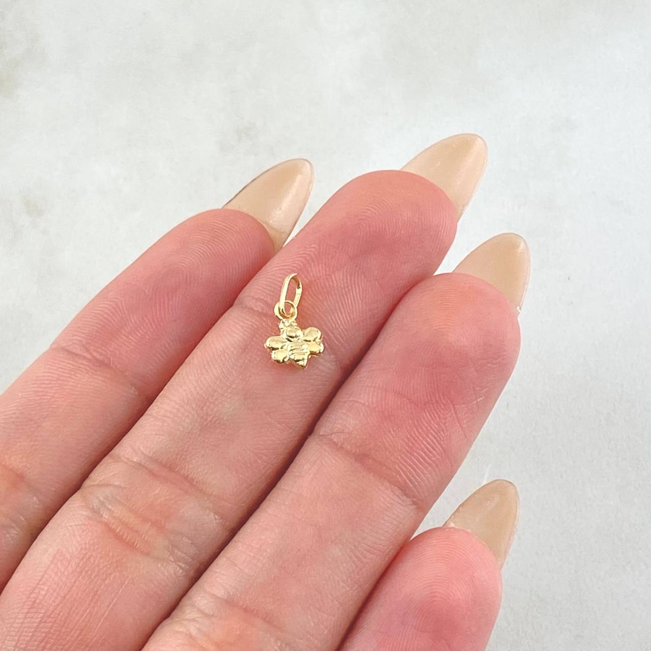 Dije Abeja 0.2gr / 1cm / Oro Amarillo 18K