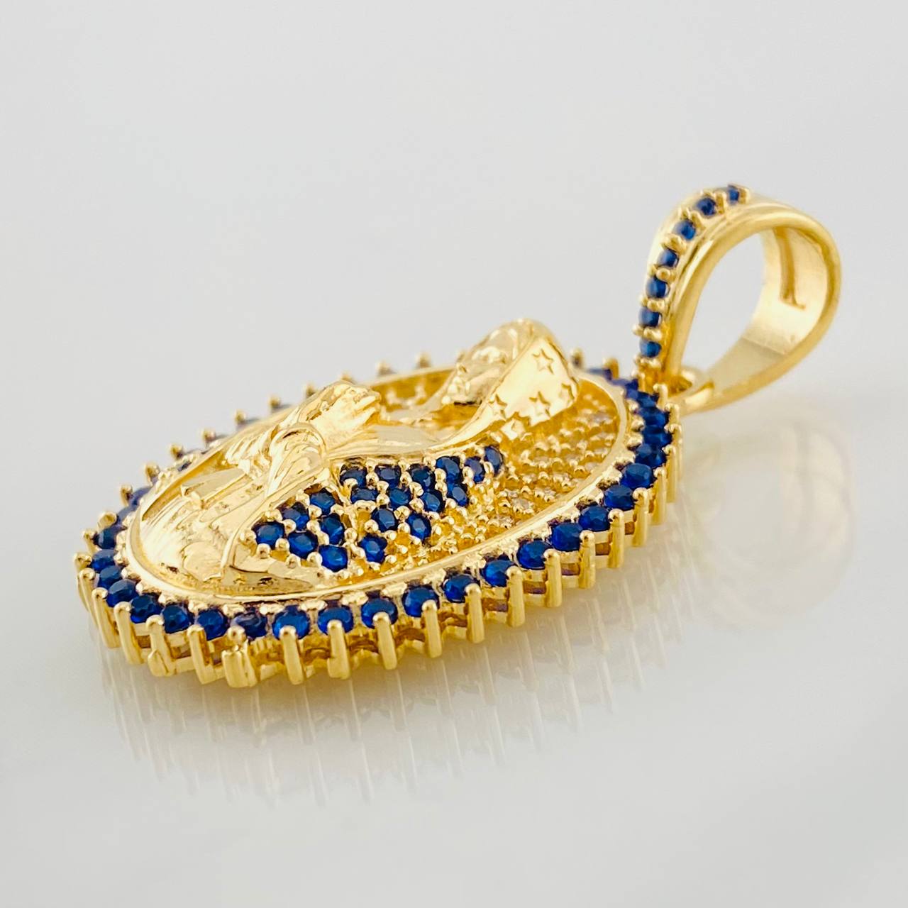 Dije Virgen Maria 6.5g / 3cm Oro Amarillo 18K