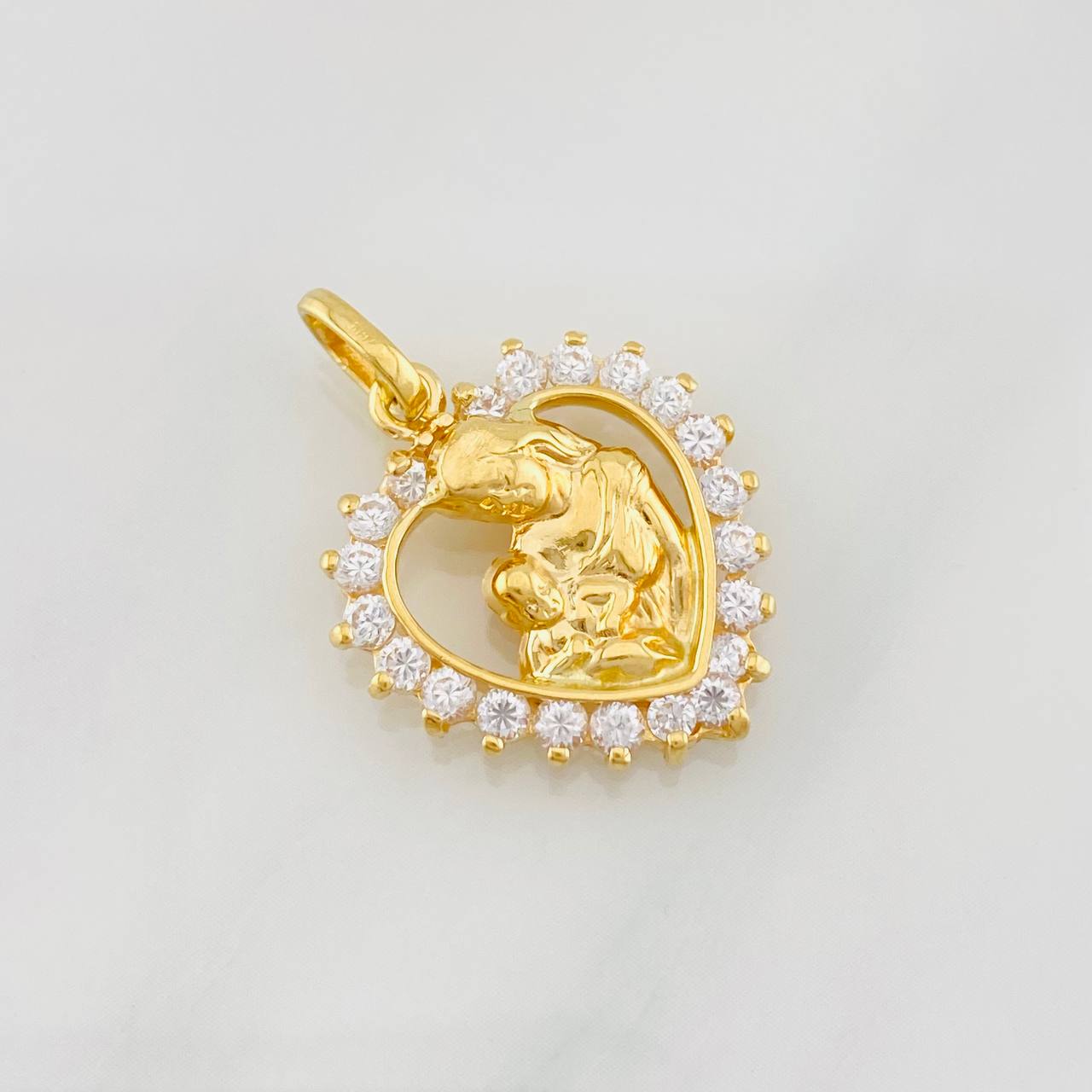 Dije Madre e Hijo 2.55g / 2.5cm Oro Amarillo 18K