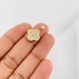 Dije Trebol 2.7g / 2cm Oro Amarillo 18K