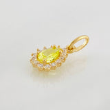 Dije Halo Gota 0.75g / 1.5cm Oro Amarillo 18K