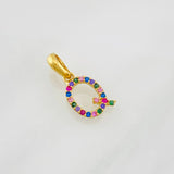 Dije Letra Q 0.7g / 1.5cm Oro Amarillo 18K