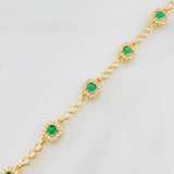 Pulso Halo 9.55g / 18cm / 2.6mm Oro Amarillo 18K