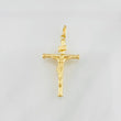 Dije Cruz Cristo 1.25g / 3.5cm Oro Amarillo 18K