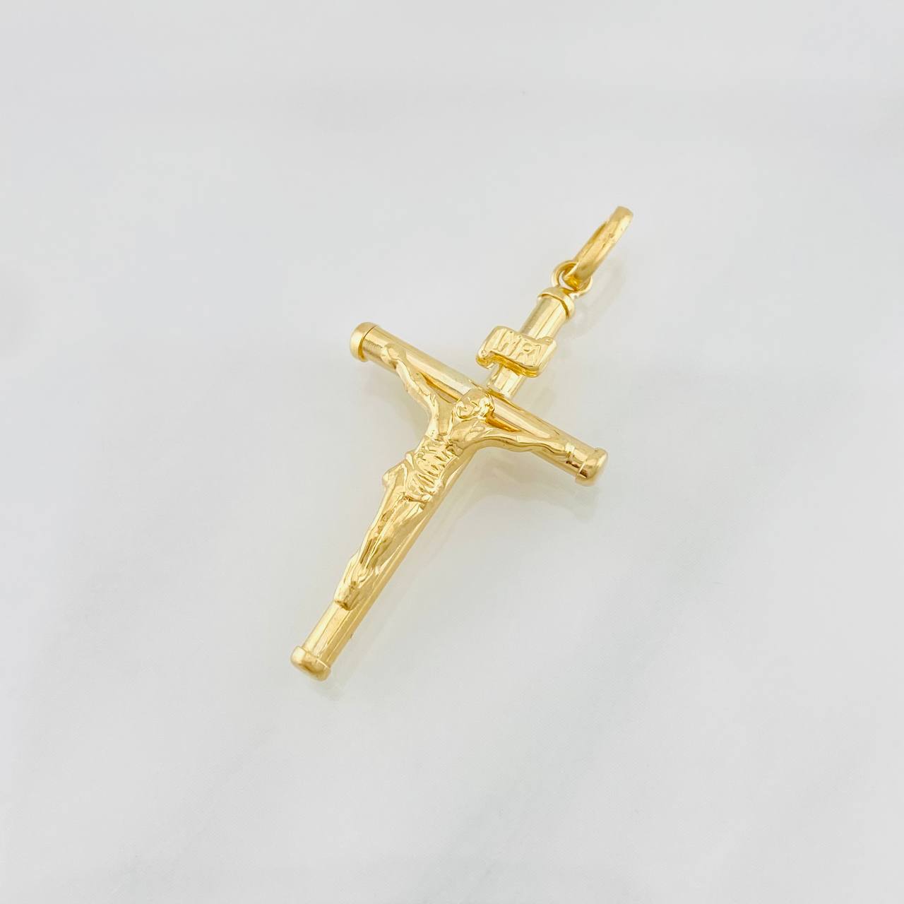 Dije Cruz Cristo 1.25g / 3.5cm Oro Amarillo 18K