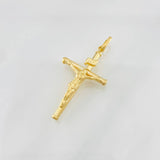 Dije Cruz Cristo 1.25g / 3.5cm Oro Amarillo 18K