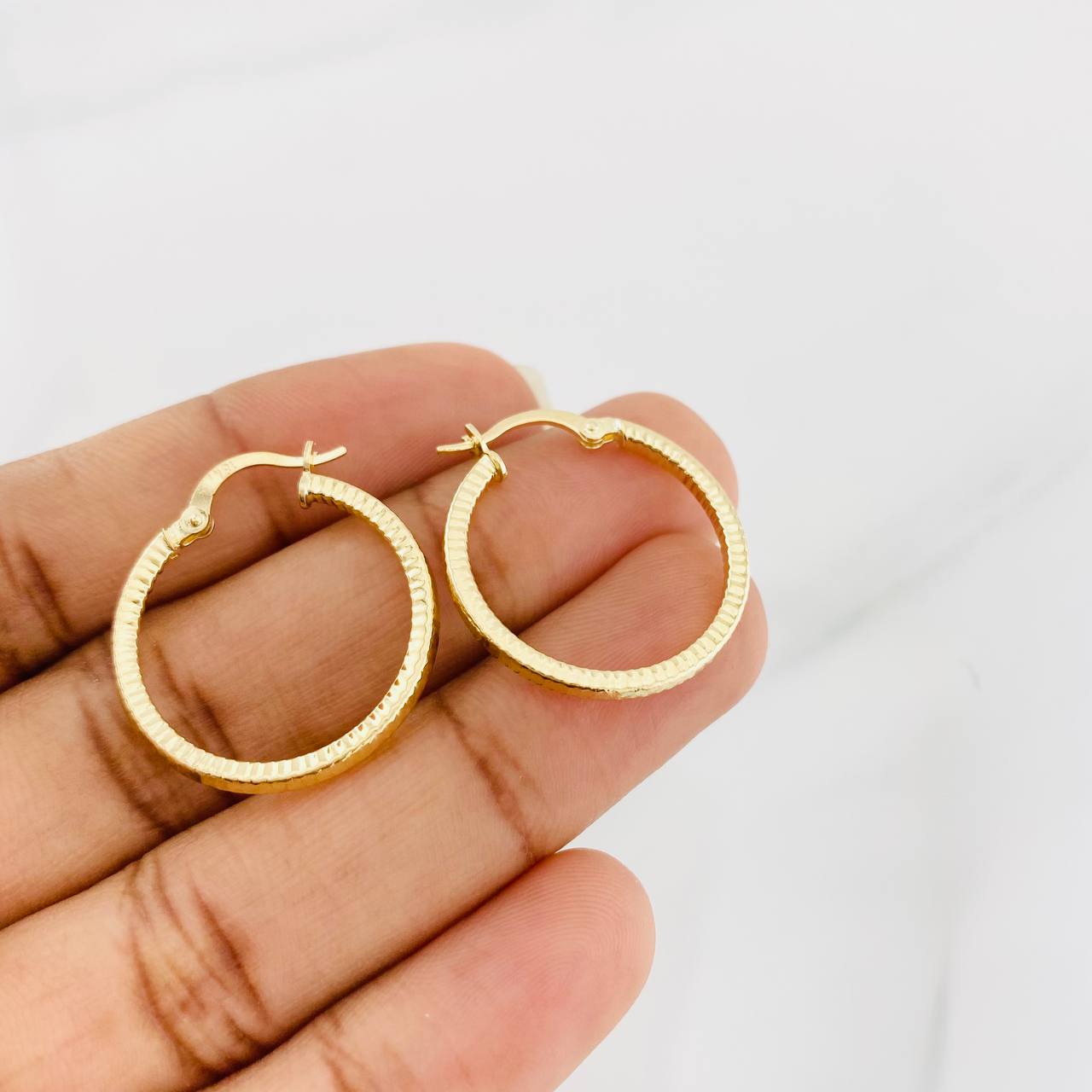 Candongas Kataleya 1.65g / 2.5cm Oro Amarillo 18K