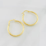 Candongas Arielle 1.45g / 2.5cm Oro Amarillo 18K