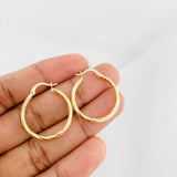 Candongas Arielle 1.45g / 2.5cm Oro Amarillo 18K