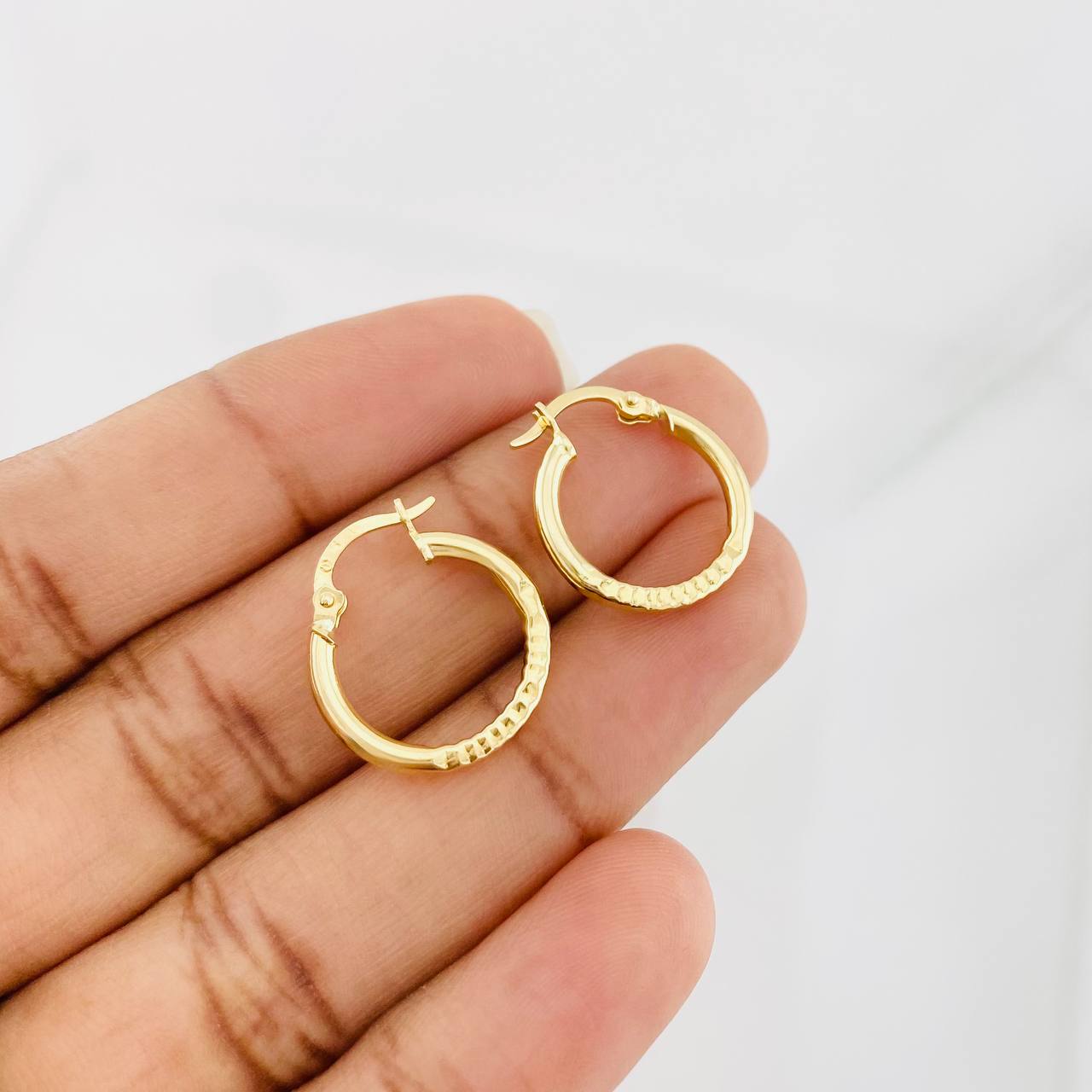 Candongas Itati 1.75g / 2.87cm Oro Amarillo 18K