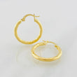 Candongas Sandra 1.95g / 2.5cm Oro Amarillo 18K