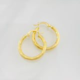 Candongas Sandra 1.95g / 2.5cm Oro Amarillo 18K