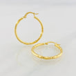 Candongas Megan 1.9g / 3cm Oro Amarillo 18K
