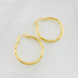 Candongas Megan 1.9g / 3cm Oro Amarillo 18K