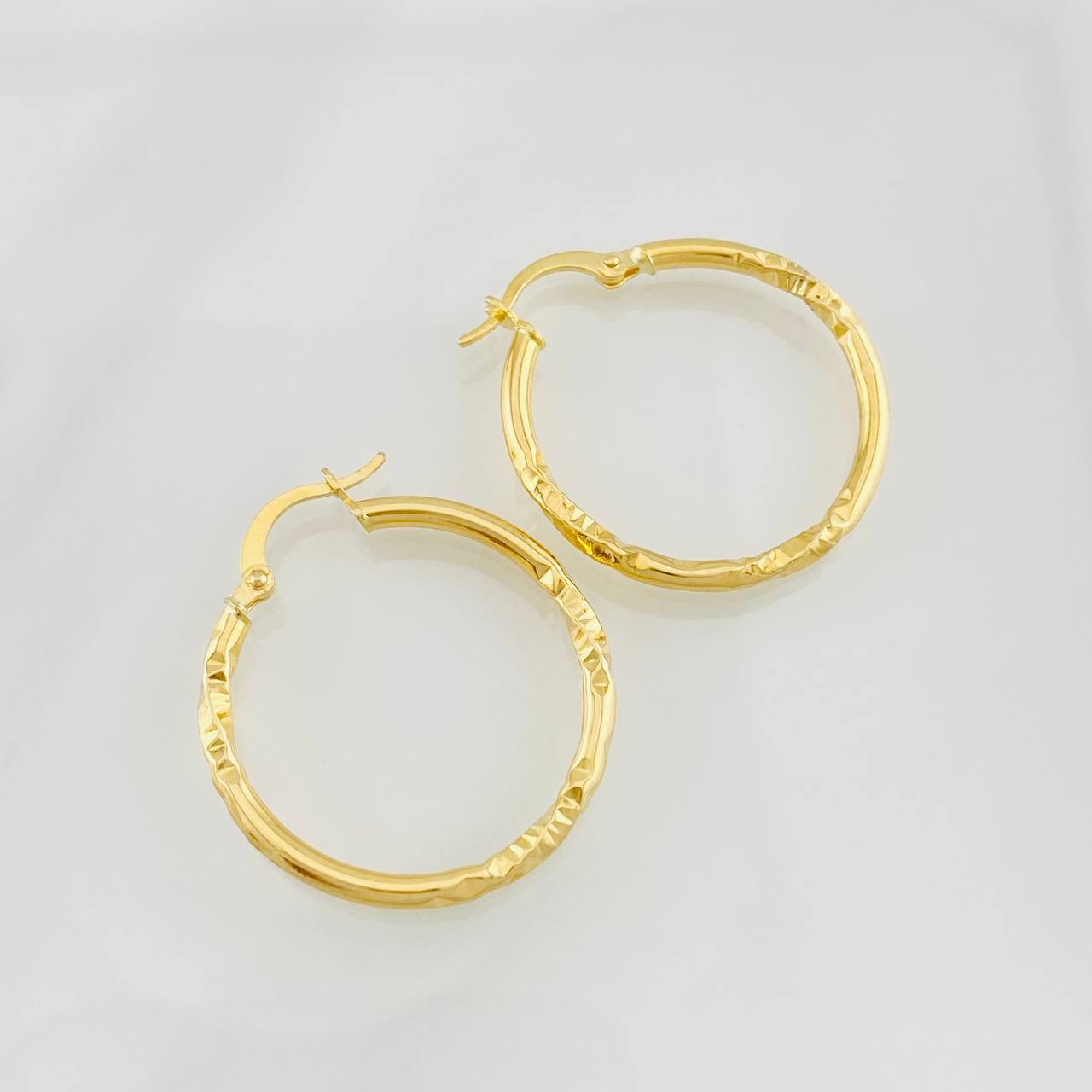 Candongas Megan 1.7g / 3cm Oro Amarillo 18K