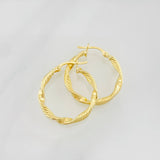 Candongas Hera 1.7g / 2.3cm Oro Amarillo 18K