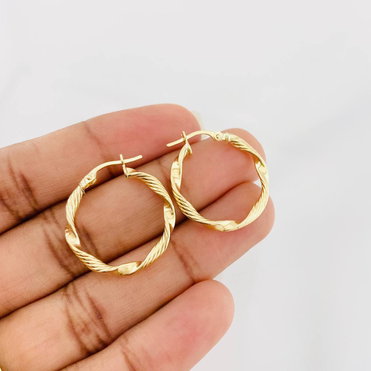 Candongas Hera 1.7g / 2.3cm Oro Amarillo 18K