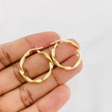Candongas Hera 1.65g / 2.2cm Oro Amarillo 18K