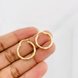 Candongas Maribel 1.65g / 2cm Oro Amarillo 18K
