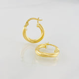 Candongas Mary 1.4g / 1.7cm Oro Amarillo 18K