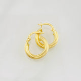 Candongas Mary 1.4g / 1.7cm Oro Amarillo 18K