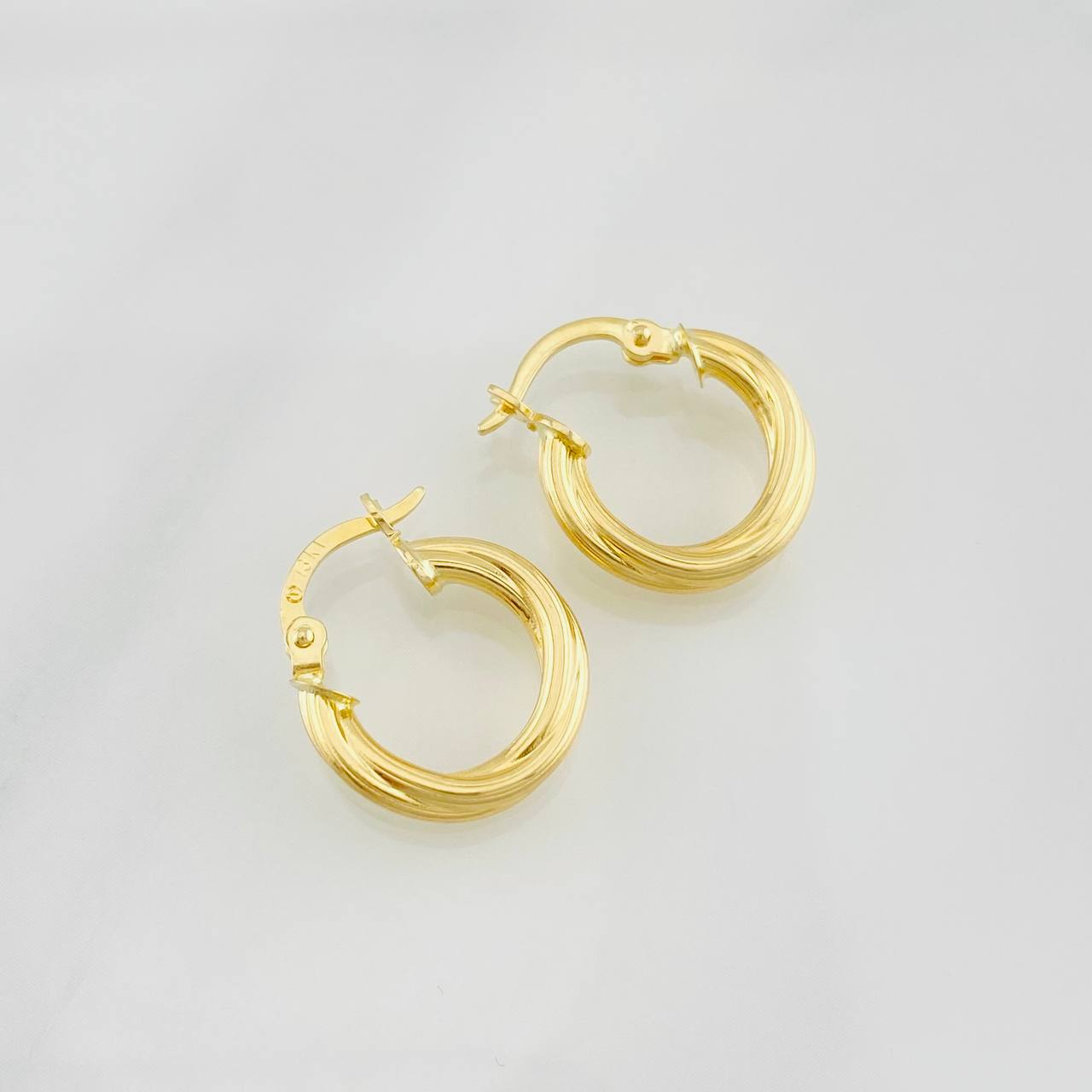 Candongas Mary 1.4g / 1.7cm Oro Amarillo 18K