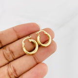 Candongas Mary 1.4g / 1.7cm Oro Amarillo 18K