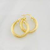 Candongas Lore 2.3g / 2cm Oro Amarillo 18K