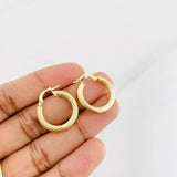 Candongas Lore 2.3g / 2cm Oro Amarillo 18K