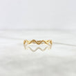 Anillo Ondulado 1.05gr / T6 / Oro Amarillo