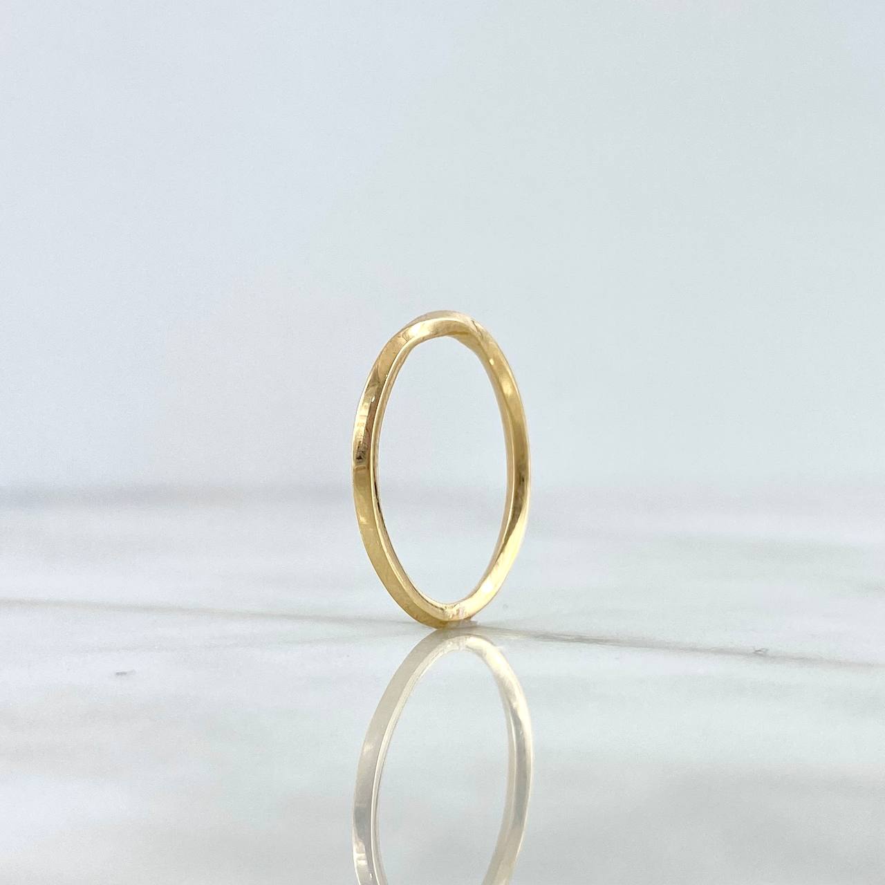 Anillo Semi Entorchado 1.7gr / T7 1/4 / Oro Amarillo