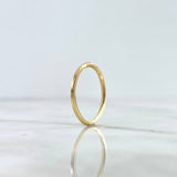 Anillo Semi Entorchado 1.7gr / T7 1/4 / Oro Amarillo