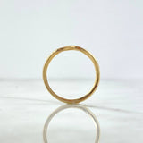 Anillo Semi Entorchado 1.7gr / T7 1/4 / Oro Amarillo
