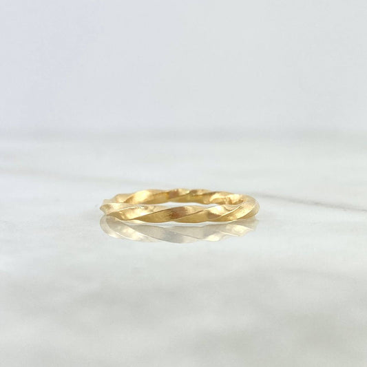Anillo Entorchado 1.8gr / T4 1/2 / Oro Amarillo