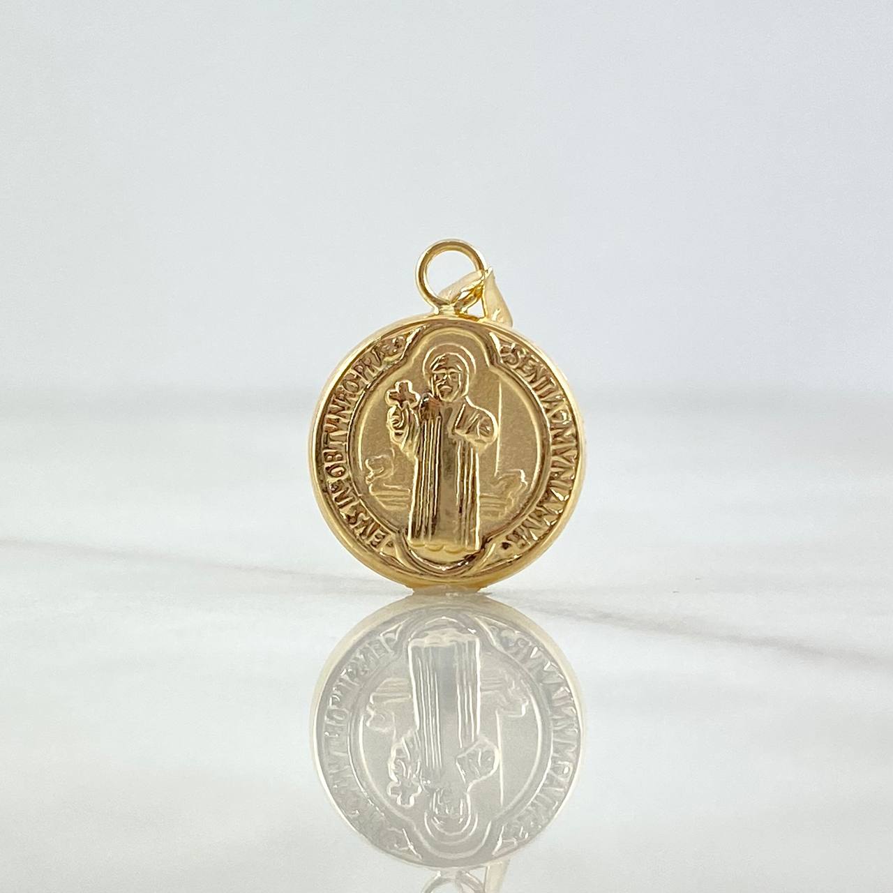 Dije San Benito 0.85gr / 2.1cm / Oro Amarillo