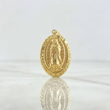 Dije Virgen de Guadalupe 1.95gr / 3.4cm / Oro Amarillo