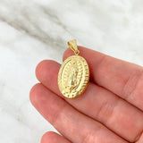 Dije Virgen de Guadalupe 1.95gr / 3.4cm / Oro Amarillo