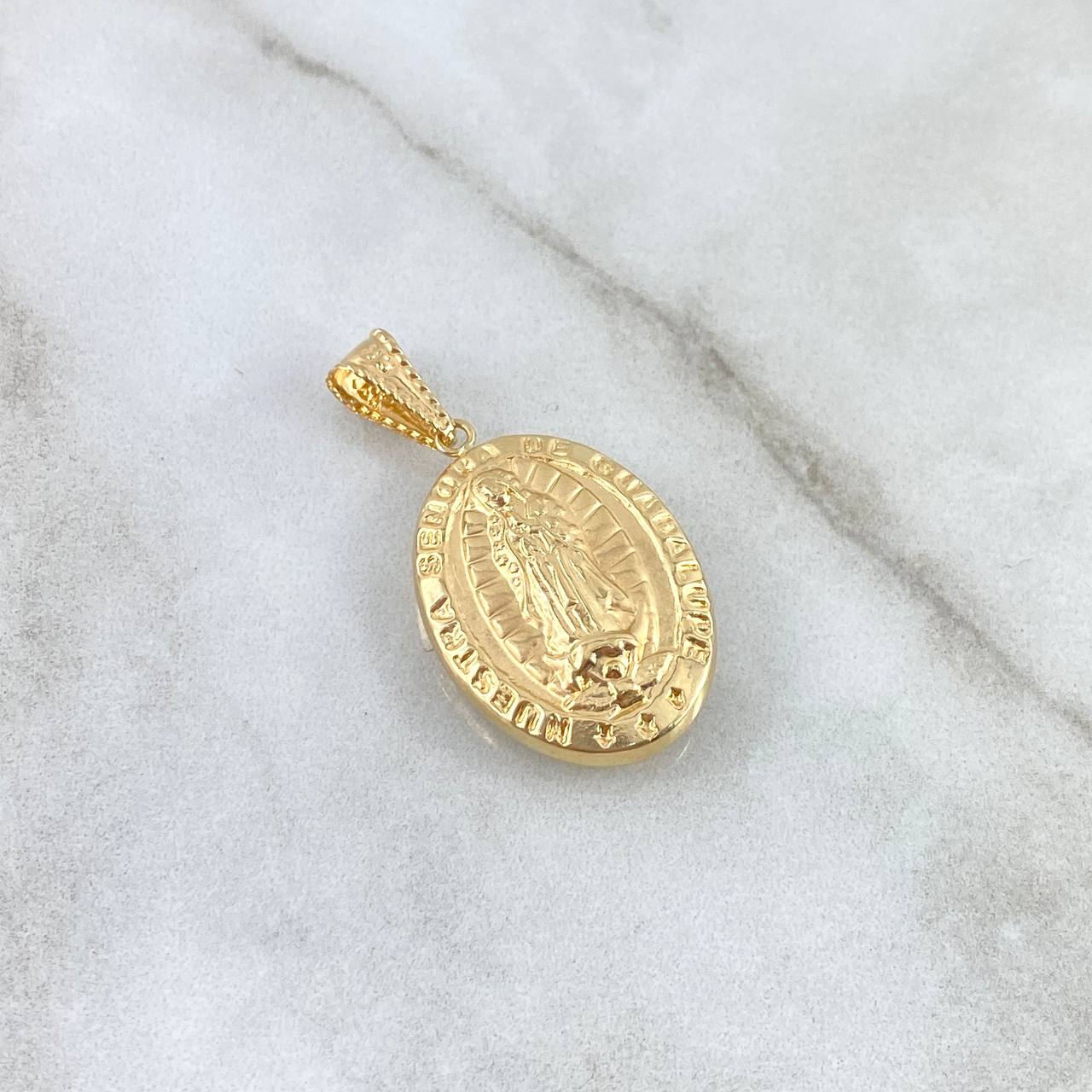 Dije Virgen de Guadalupe 1.95gr / 3.4cm / Oro Amarillo