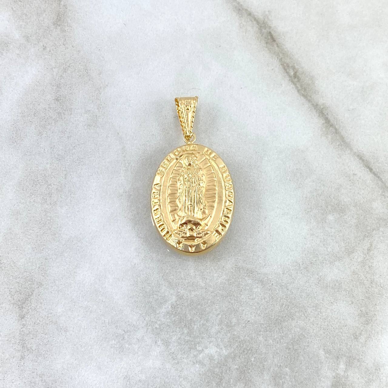 Dije Virgen de Guadalupe 1.95gr / 3.4cm / Oro Amarillo