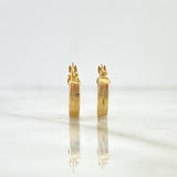 Candongas Diani 1.35gr / 1.5cm / Oro Amarillo