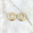Candongas Corazon 2.2gr / 2.2cm / Oro Amarillo 18K